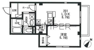 ドルチェヴィータ　オオツカの物件間取画像